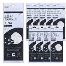 KF94 Mask Made In Korea Face Respiration Cover Disposable Protect Mask 10 PCS
