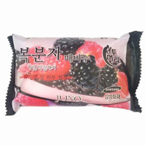 USA Seller Made In Korea 6 RUBUS COREANUS BLACK RASPBERRY Soap 6 Bar Soap