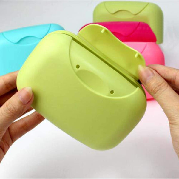 Travel Mini Soap Case Portable Soap Container Box Camping Outdoor Gym Shower
