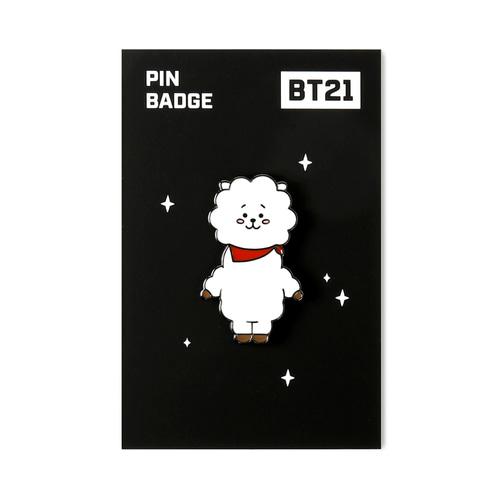 BT21 Pin Badge Metal BTS Character Pin Badge K-Pop Star BTS Goods