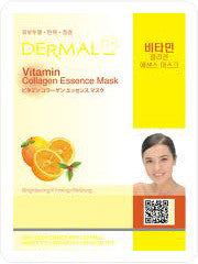 DERMAL COLLAGEN ESSENCE MASK - VITAMIN (10 Sheets)