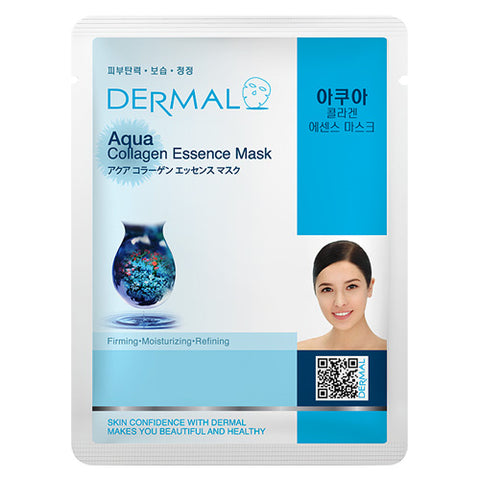 DERMAL COLLAGEN ESSENCE MASK - AQUA (10 Sheets)
