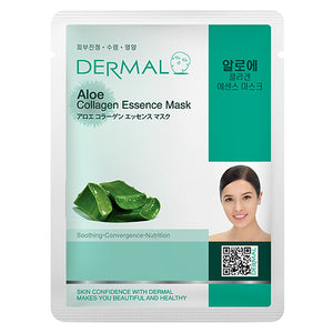 DERMAL COLLAGEN ESSENCE MASK - ALOE (10 Sheets)