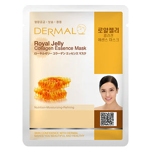 DERMAL COLLAGEN ESSENCE MASK - ROYAL JELLY (10 Sheets)