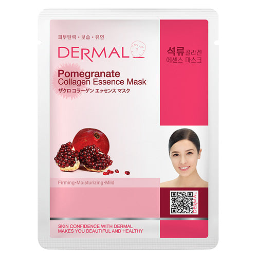 DERMAL COLLAGEN ESSENCE MASK - POMEGRANATE (10 Sheets)