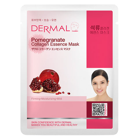 DERMAL COLLAGEN ESSENCE MASK - POMEGRANATE (10 Sheets)
