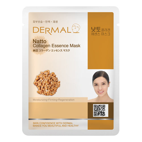 DERMAL COLLAGEN ESSENCE MASK - NATTO (10 PACK)
