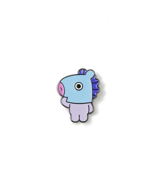 BT21 Pin Badge Metal BTS Character Pin Badge K-Pop Star BTS Goods