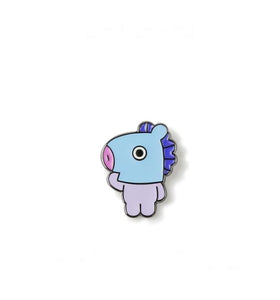 BT21 Pin Badge Metal BTS Character Pin Badge K-Pop Star BTS Goods