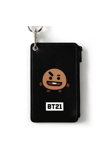 BT21 Strap Card Holder Neck Strap Holder K-POP Star BTS Goods