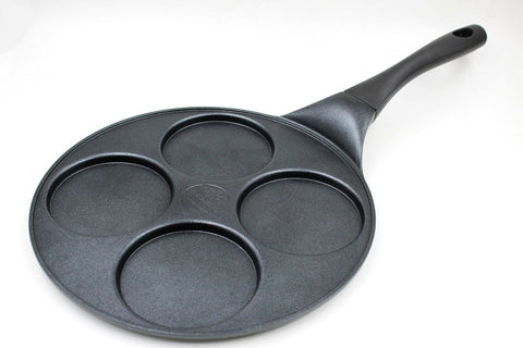 4 in 1 Egg Pancake Multi Sectional Pan 4 Dimples hole fry pan ( MADE IN KOREA )