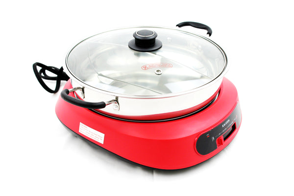 Electric Shabu Shabu Hot Pot Divided New Electric Hot Pot