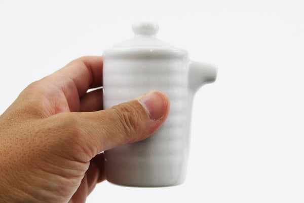 KAIZEN Ceramic Dispenser Soy Sauce Vinegar Oil Ceramic Soy Sauce Bottle 100ml
