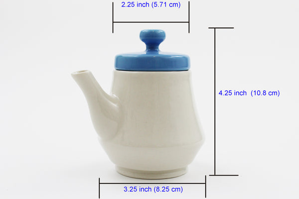 Ceramic Soy Sauce Vinegar Oil Dispenser for Kitchen 200ml