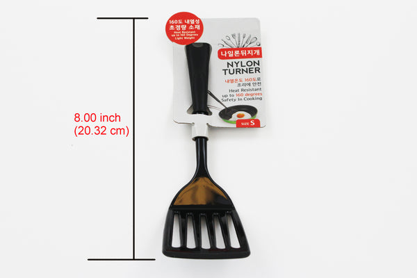 Nylon Turner Mini Size Slotted Cooking Turner High-Temp Turner Spatula