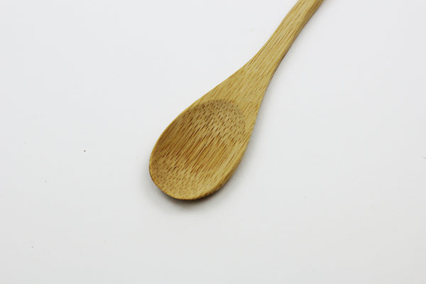 4 Pieces Bamboo Utensil Kitchen Wooden Long Tea Spoon Kitchen Tool