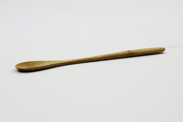 4 Pieces Bamboo Utensil Kitchen Wooden Long Tea Spoon Kitchen Tool
