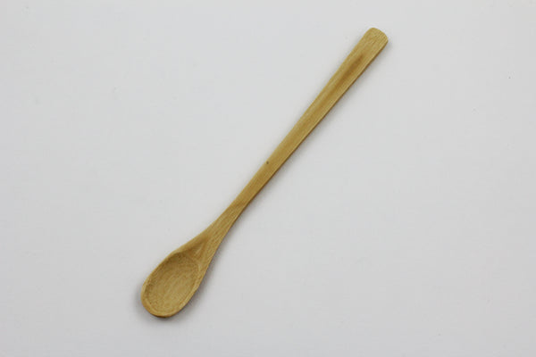 Bamboo Tea Spoon Set of 5 - Wooden Teaspoons 100% Natural Organic Utensils
