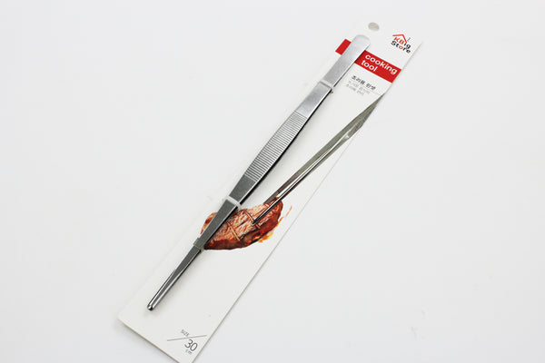 12 inch Long Stainless Steel Cooking Tweezers Kitchen Cooking Tool