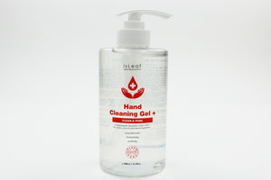 ISLEAF Pump Hand Sanitizer Hand Cleaning Gel, with 70% Alcohol, 16.9 oz (500 ml)