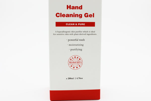 ISLEAF Tube Hand Sanitizer Hand Cleaning Gel, with 62% Alcohol, 6.76 oz (200 ml)