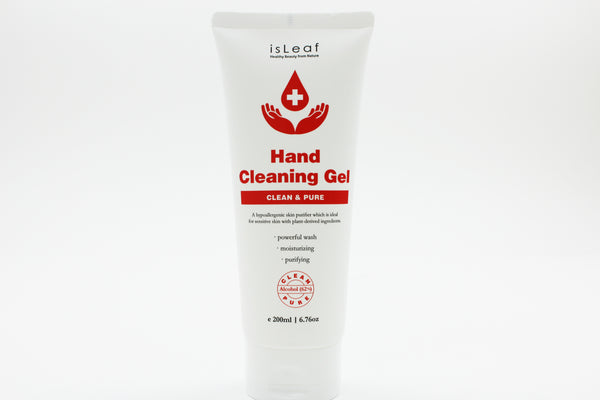 ISLEAF Tube Hand Sanitizer Hand Cleaning Gel, with 62% Alcohol, 6.76 oz (200 ml)