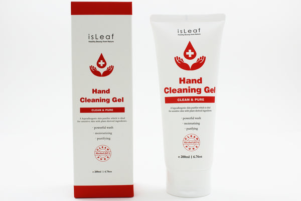 ISLEAF Tube Hand Sanitizer Hand Cleaning Gel, with 62% Alcohol, 6.76 oz (200 ml)