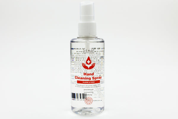 ISLEAF Spray Hand Sanitizer Hand Cleaning Spray, with 62% Alcohol, 3.38 oz (100 ml)