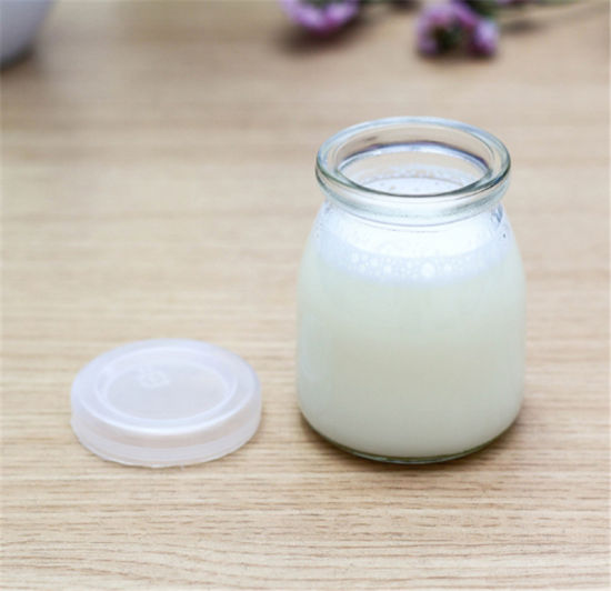 24 PCS Yogurt Glass Jars Pudding Jars with Lids 5 OZ Glass Containers for Yogurt