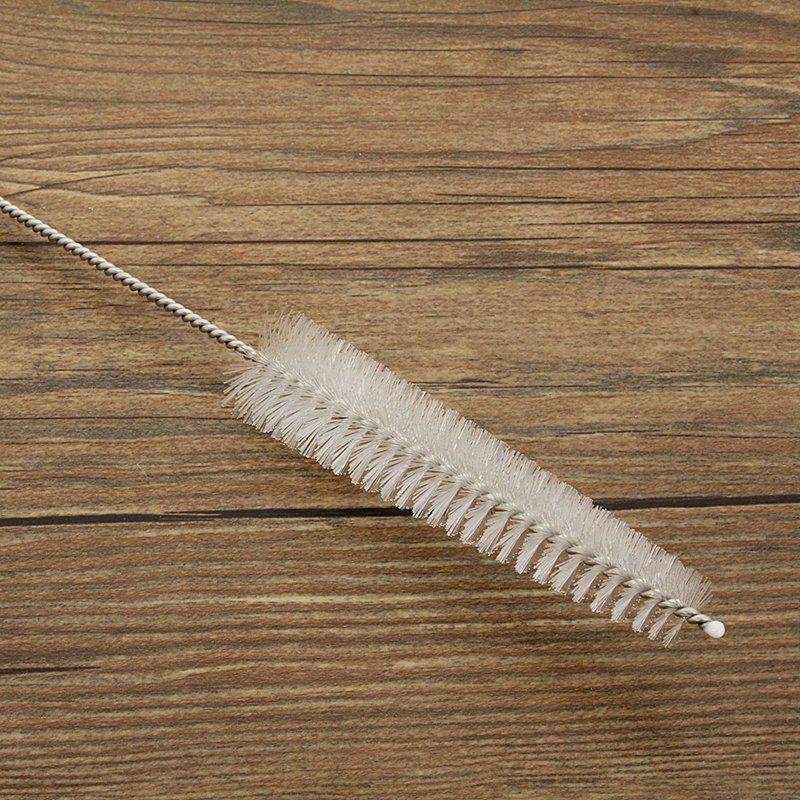 M/M Drinking Straw Brush Straw Cleaning Brush Long Thin Cleaning Kettle  Spout Tumbler Brush Test Pipe Tube Brush Glasses Straw Cleaner Brush K0Q0