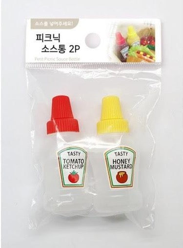 Mini Squeeze Sauce Bottle Picnic Ketchup Mustard Bottle Picnic Sauce Bottle