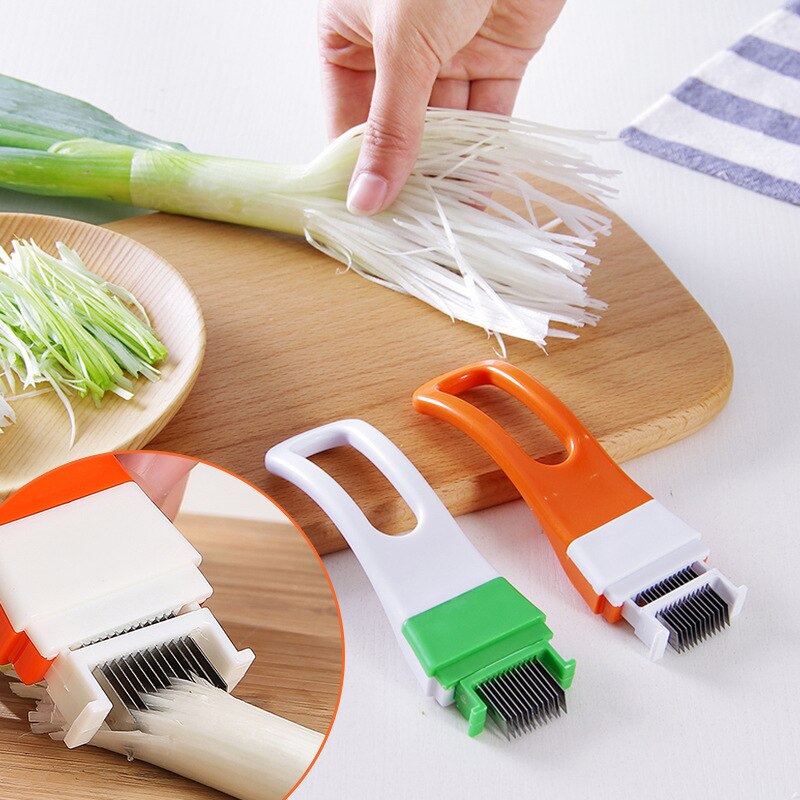 Kitchen Shred Slice Tools Green Onion Scallion Leek Vegetable Slicer C –  K-Big Store