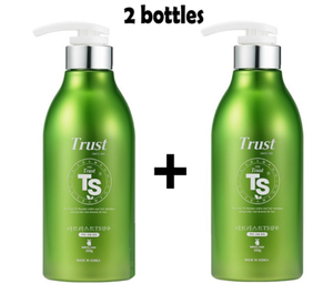 THE TRUST TS Shampoo 500ml x 2 Bottles, Best Hair Loss Prevention Shampoo