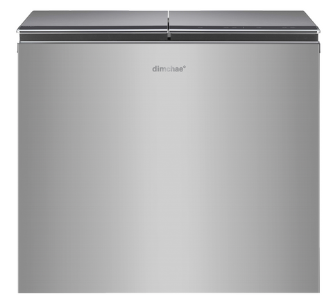 Dimchae Satin Silver Slim Lid-Type Kimchi Refrigerator 221 L ( 딤채 슬림/실버 뚜껑형 김치냉장고 ) - DL22B-ESUS