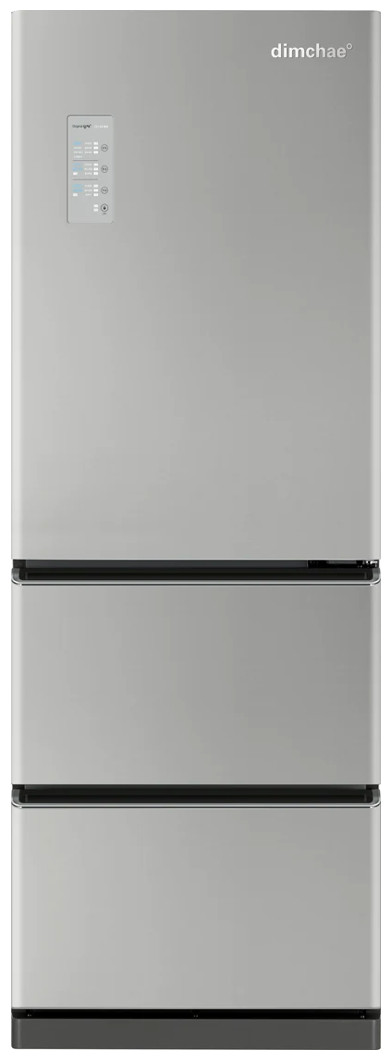Dimchae Bijou Silver Standing-type Kimchi Refrigerator 418 L ( 딤채 비쥬 실버 스탠드형 김치냉장고 ) - 41RJS