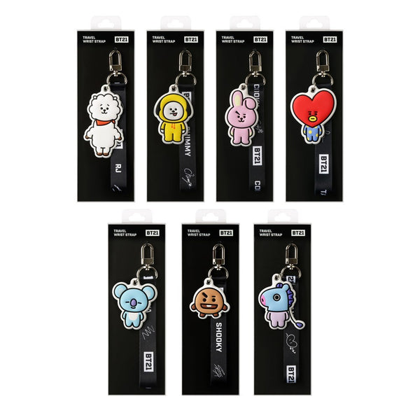 BT21 TRAVEL WRIST STRAP MULTI-USE CHAIN K-POP STAR BTS GOODS
