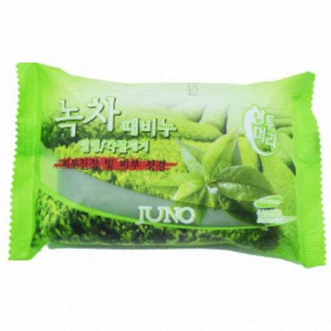 USA Seller Made In Korea 6 GREEN TEA Peeling Soap 6 Bar Soap