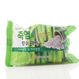 USA Seller Made In Korea 6 BAMBOO SALTS PERFUMED Peeling Soap 6 Bar Soap