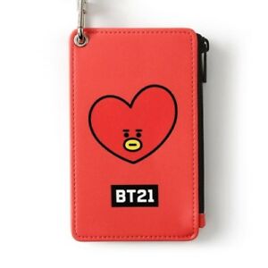 BT21 Strap Card Holder Neck Strap Holder K-POP Star BTS Goods